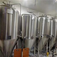 烟台300升自酿啤酒设备 酿酒机械