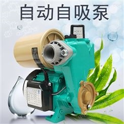 压力控制自动增压自吸泵提水泵
