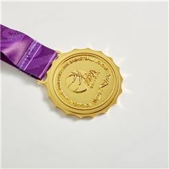金银铜奖牌制作 表面色彩多样 颜色的牢固度高