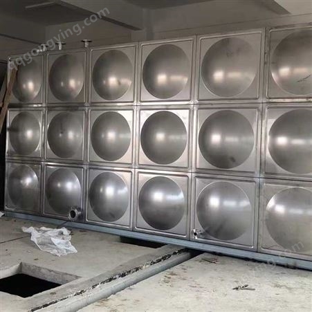 不锈钢方形水箱 家用模压保温水箱 合拼装冲压板