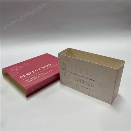 礼盒腰封 卡纸印刷 彩印覆膜包装 定制印刷