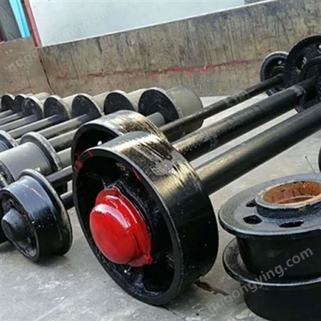 矿车轮对 铸铁铸钢材质矿用机车轮对 规格齐全支持定制