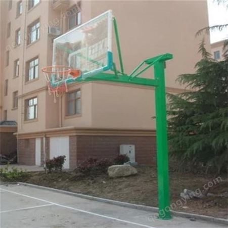 泰昌厂家定制 室外可移动凹箱篮球架 户外篮球架 体育器材
