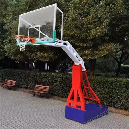 篮球架升降可移动 预埋篮球架 箱体篮球架 泰昌体育