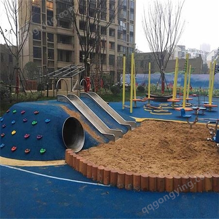 幼儿园景点不锈钢钻洞 爬爬洞 公园土坡隧道 游乐设施定做