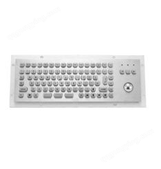 科羽迷你型带F功能键配25mm轨迹球鼠标的防暴键盘KY-PC-MINI2