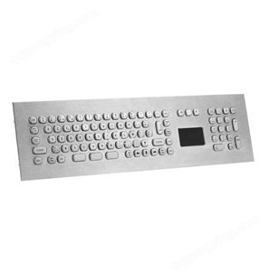 科羽迷你型86键布局紧凑的键鼠一体面板安装工业键盘KY-PC-MINI4