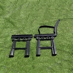 公园铸铁椅脚椅脚公共座椅户外园林景观座椅配件铸铝脚