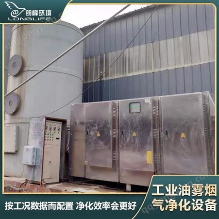 LFJD-015 工业静电油烟净化器 涂料厂拌料搅混加热炉油烟处理
