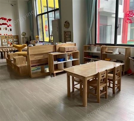 幼儿园实木家具定制 木质多层板笑脸椅 幼儿课桌木制家具凳子