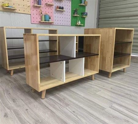 幼儿园实木家具定制 木质多层板笑脸椅 幼儿课桌木制家具凳子