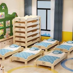 弗莱教玩具 幼儿园专用实木床午休床 托管班午睡床宝宝小床