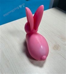 小公仔小兔子SLA专业3D打印 小摆件彩色美观快速 手板 特色工艺