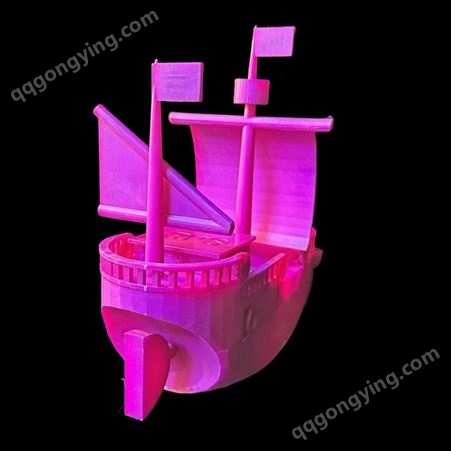 3D打印 光敏树脂 SLS SLA FDM 各种工艺 多种材料 帆船模型