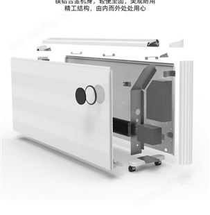 赛阳SY-DL22A取暖器家用对流式电暖气可壁挂节能省电速热客厅加热