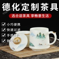 陶瓷茶具 现代陶瓷茶具 陶瓷茶叶罐 茶具品牌 德化霞窑