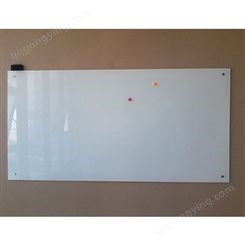 玻璃白板 防爆钢化磁性超白烤漆办公会议室写字板 鼎峰博晟 F001