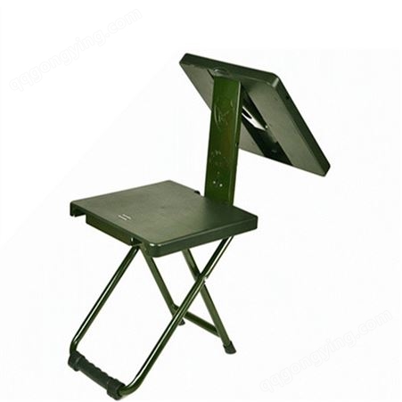 便携式多功能折叠椅 野外多功能折叠椅户外吹塑便携写字椅