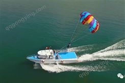 东方牌船用水上娱乐牵引伞收放系统，载人升空的安全设备