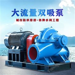 单级离心泵 SH型双吸泵运行平稳噪音低耐磨材质