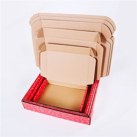 彩色飞机盒长方形高档JK汉服内衣服装包装盒印刷定 制服装包装盒