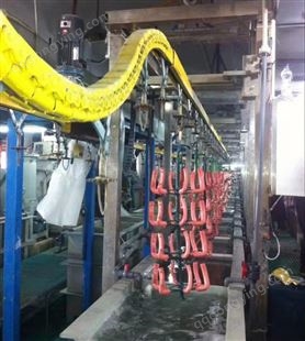 悬挂链超声波清洗机 不锈钢生产线轨道清洗方法清洗轨道线设备