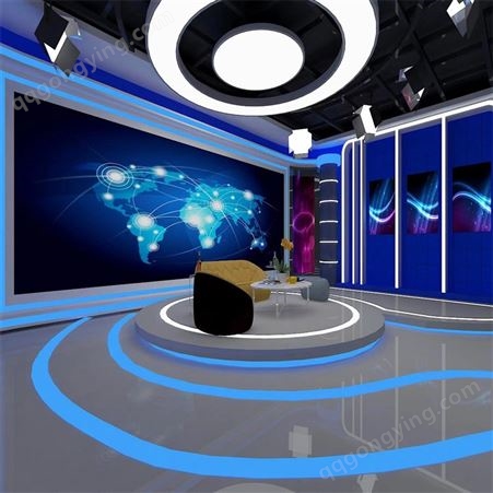 东方恒视 演播室声学灯光工程虚拟演播导播系统方案设计装修施工