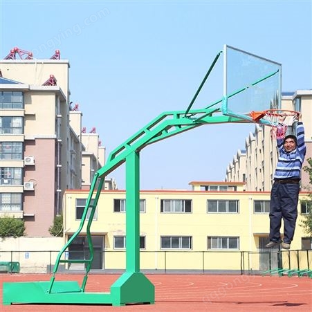 篮球架户外升降学校地埋式篮球架儿童可移动比赛家用落地式