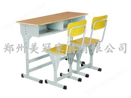 学校课桌凳 三门峡补习班课桌凳 订做—美冠家具