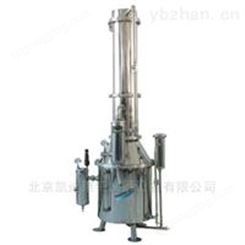 北京塔式蒸汽重蒸馏水器出水量大安全可靠