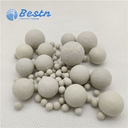 倍晟供应 惰性氧化铝瓷球 化工填料球 耐磨耐酸 中高铝瓷球填料