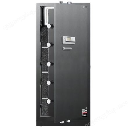得力3660A钢制电子密码保管箱H1570（深灰色）1.57米高