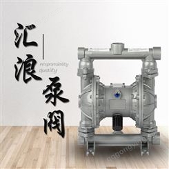上海汇浪QBY-15四氟铸铁耐磨耐有机溶液污泥污水柴油抽送泵