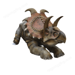 生病的亚伯达龙仿真电动恐龙定制支持各种款式造型仿真恐龙工厂