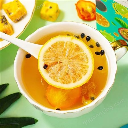 道养智金桔百香果茶包蜂蜜冻干柠檬青桔果茶夏季网红水果茶