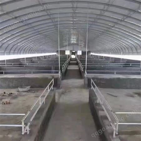 温室大棚设计厂 安装畜牧养殖大棚农业种植Q235B冬暖式日光温室