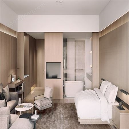 酒店客房个性化风格设计 深圳专业施工团队施工装饰 装修