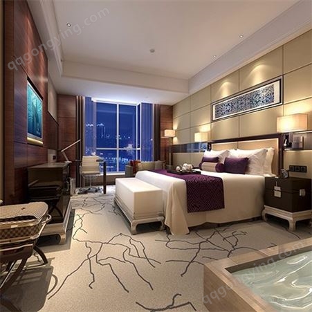 酒店客房个性化风格设计 深圳专业施工团队施工装饰 装修