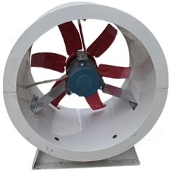 玻璃钢轴流风机工业T35-11低噪音防腐防爆排烟管道式防爆轴流风机