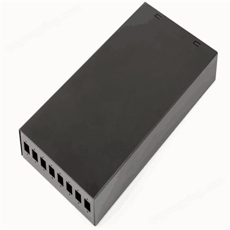 19英寸光纤终端盒-ST型白色款12口光纤配线架 壁挂式光纤盒厂家