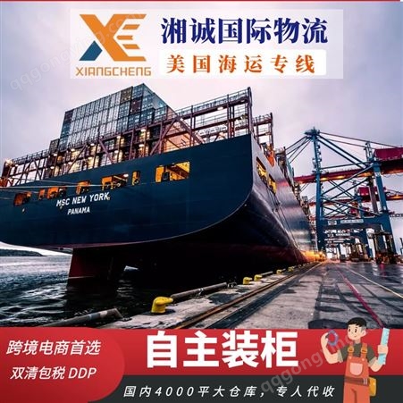 国际海运物流公司双清包税ddp亚马逊头程服务美国欧洲加拿大