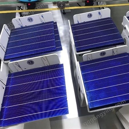 182*182太阳能电池片回收 182*182 二手光伏板 发电板求购 顾高能源