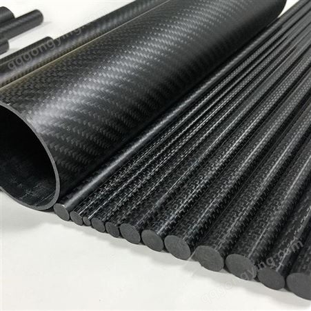 华创_碳纤维棒耐高温耐腐蚀抗氧化寿命长高强度实心纤维管型材厂家