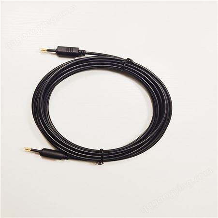 发烧级 数码光纤音频线 支持5.1音效 黑色 数字导光音频
