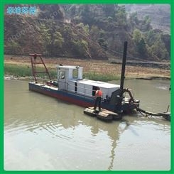 Hu-nan100方挖泥船 小型清淤船 工作量100m³ 城市疏浚船定制