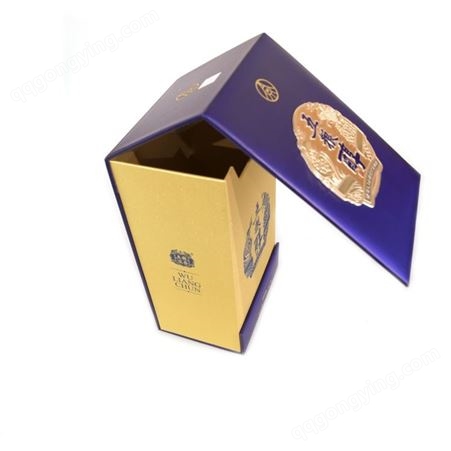 精品纸盒手工盒白酒500ML高档包装盒生产企业