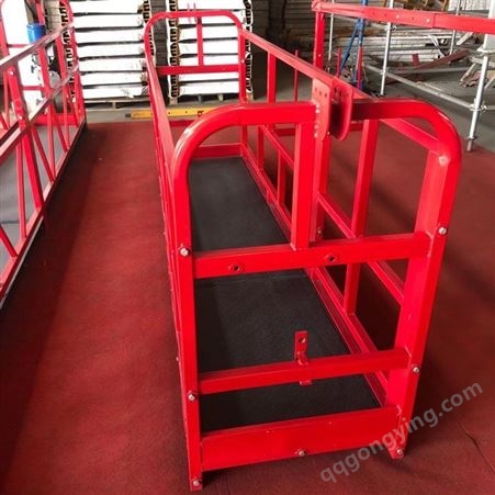 出售高空作业吊篮 施工安全 喷涂槽底 钢结构加工 鑫东生产
