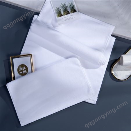 安芯 五星酒店宾馆专用地巾 纯棉平织可定制布草 智能科技 可追溯