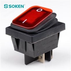 SOKEN大电流船型开关RK1-01G(N)水泵清洗机洗碗机厨房设备用