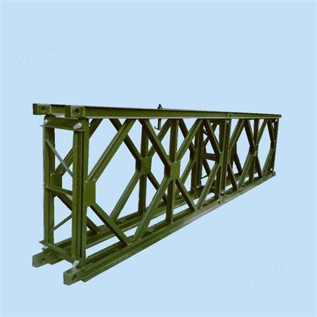 装配式钢便桥321型贝雷片 加强型桥梁 配件花架螺栓
